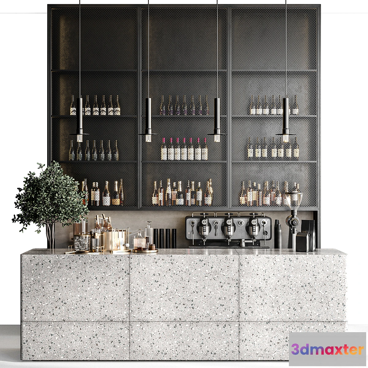 1418374 - Elixir Bar 3D Max