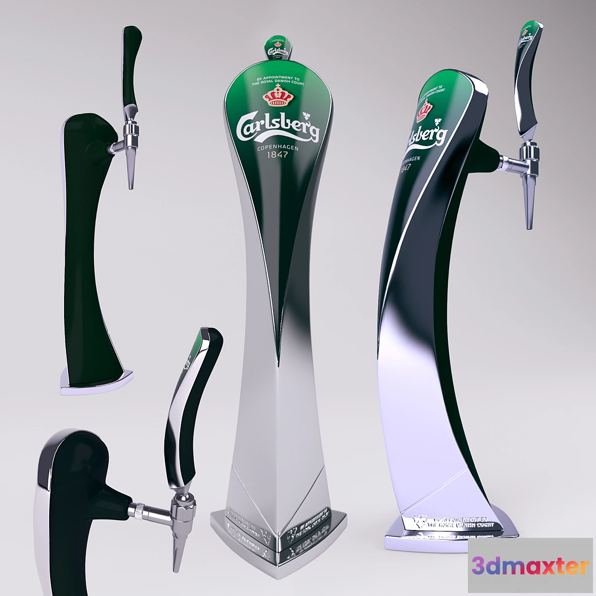 1426202 - Carlsberg beer tab 3D Max