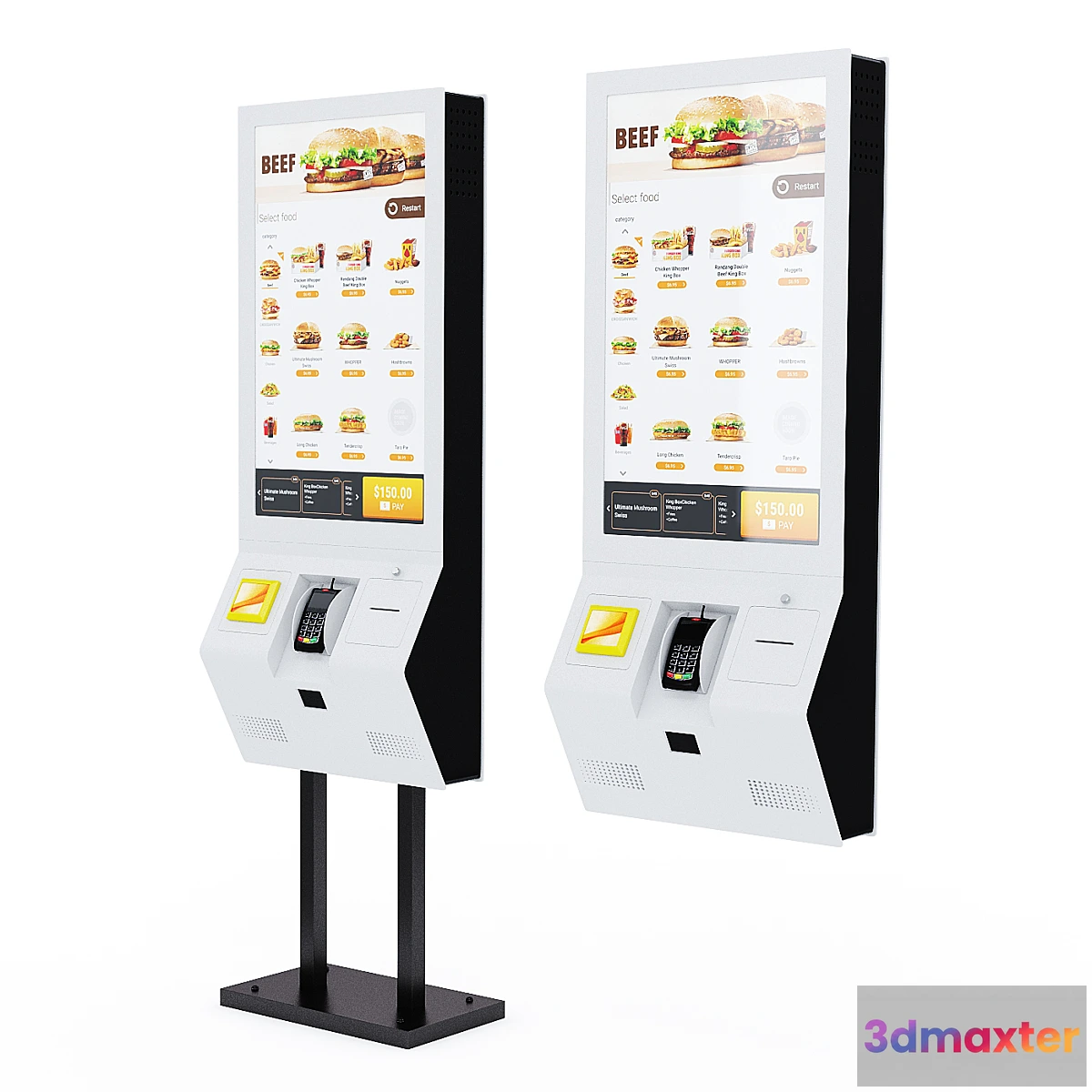 1427766 - Self-service kiosk 3D Max