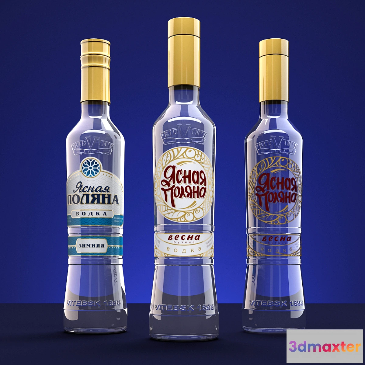 1430200 - Vodka 3D Max