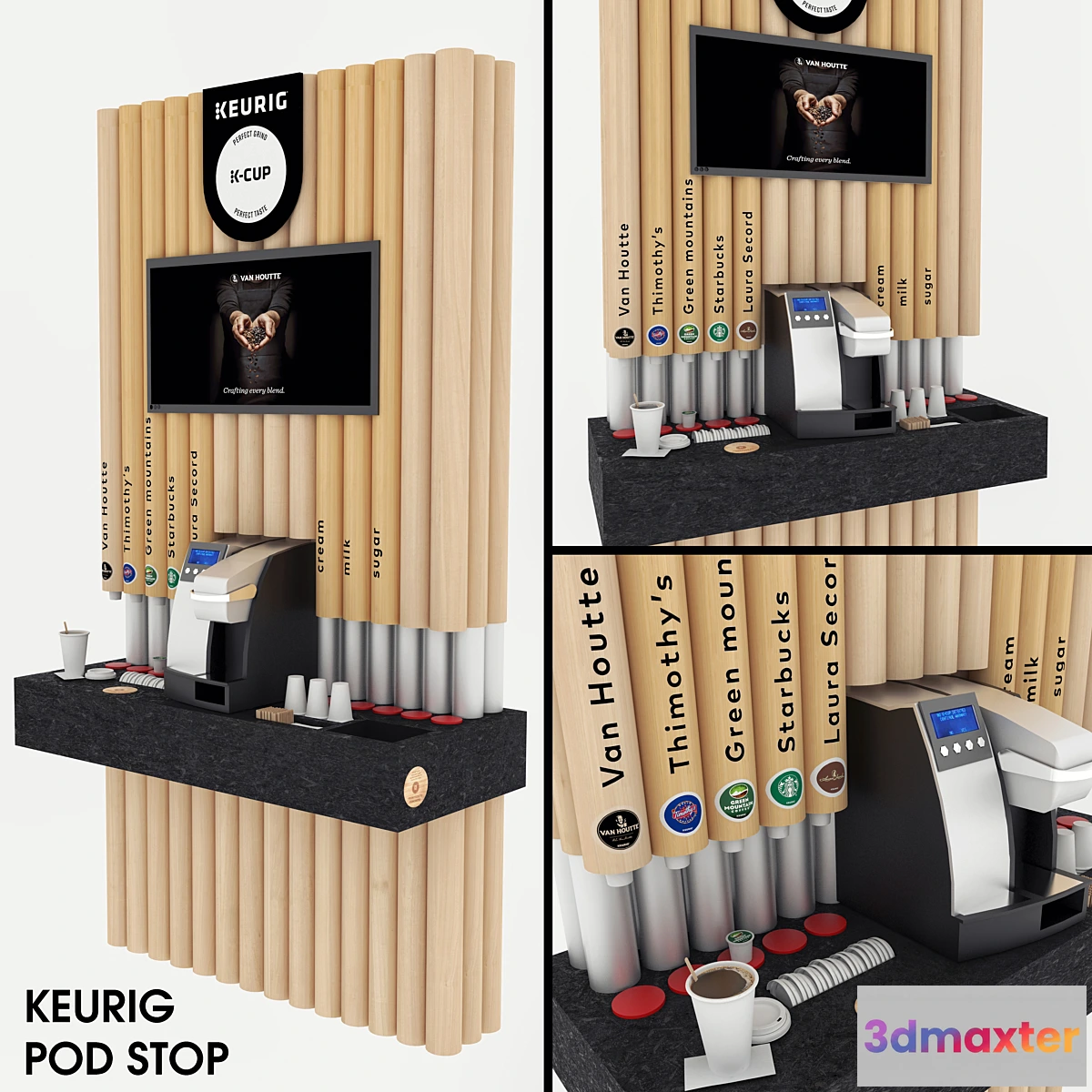 1451938 - Keurig Pod Stop 2 3D Max