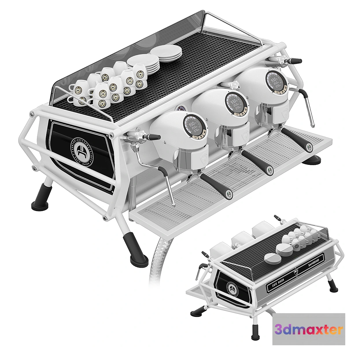 1474014 - Sanremo CAFE RACER Coffee Machine 3D Max