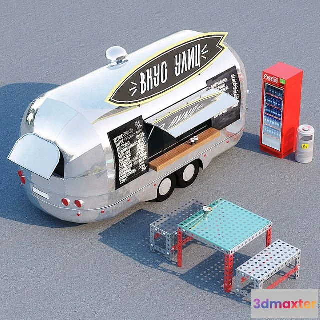 1543055 - Module for an outdoor cafe 3D Max