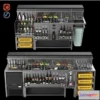 1548797 - Bar station 3D Max