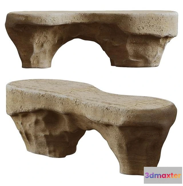 1559093 - Bar counter (stone) 3D Max