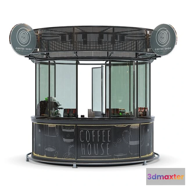 1563649 - Coffee Shop (coffee house) 3D Max