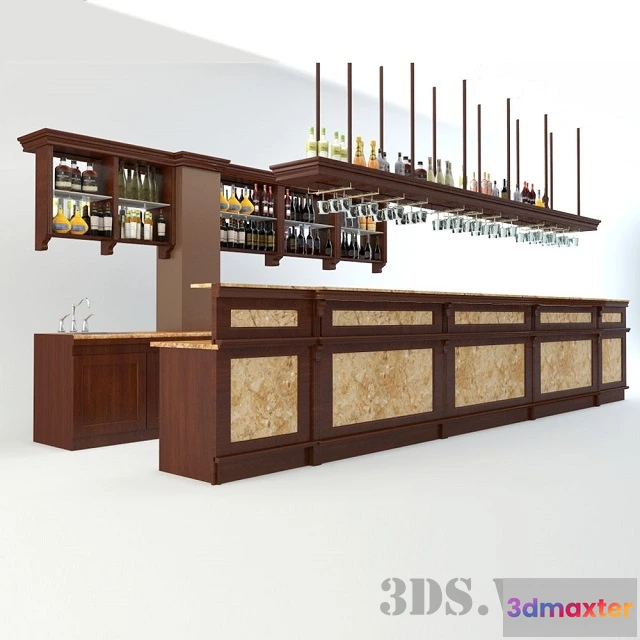 1666616 - other-models - Bar counter 3D Max