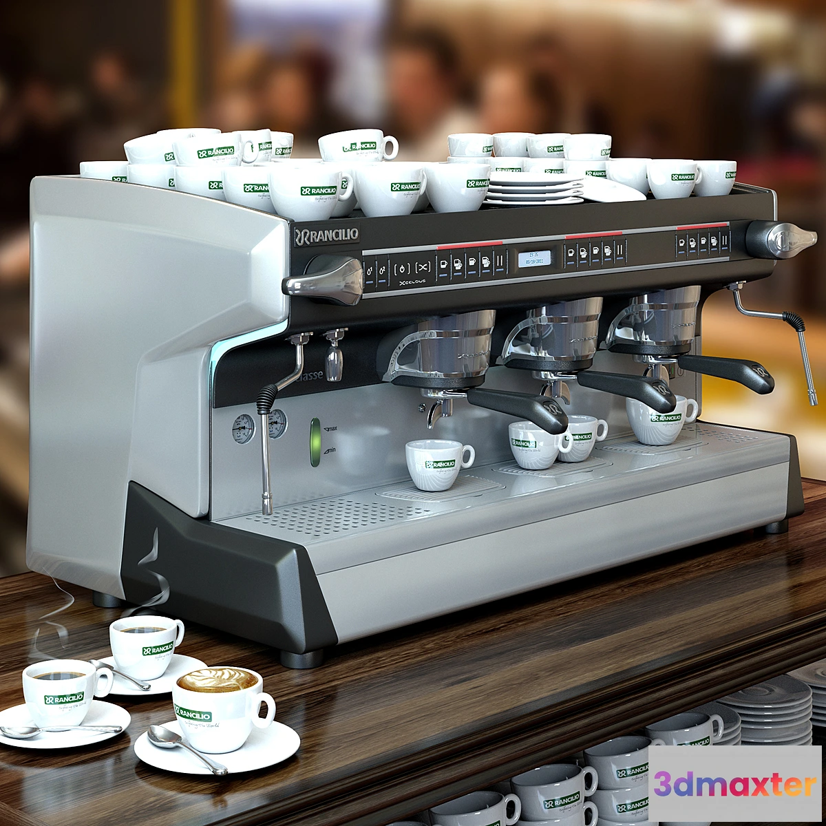 578070 - Professional coffee machines Rancilio 3 groups