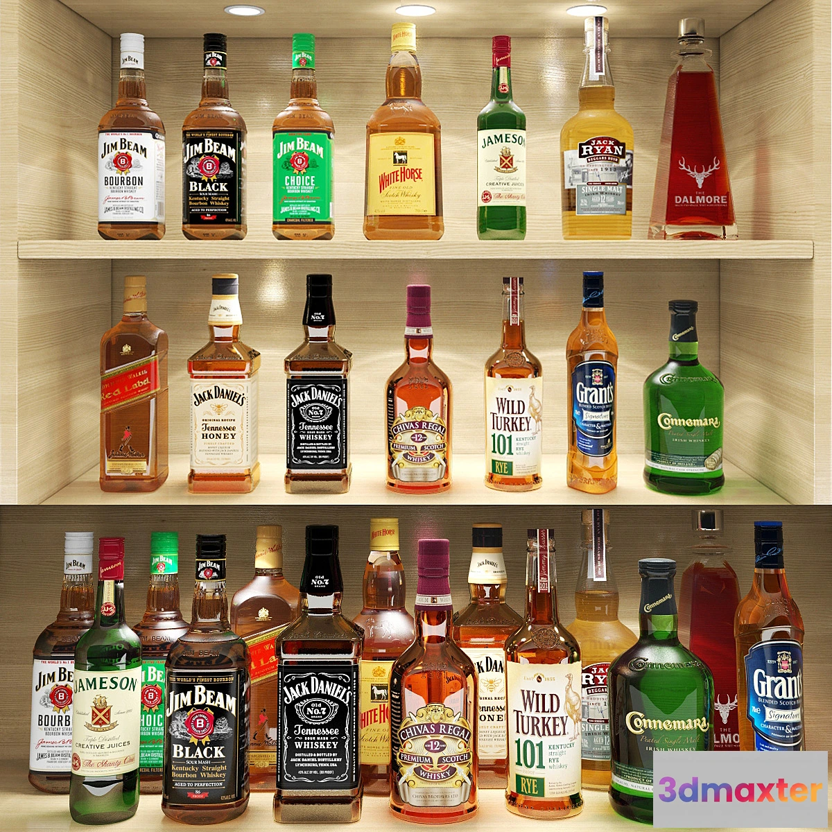 580040 - Bar set whiskey