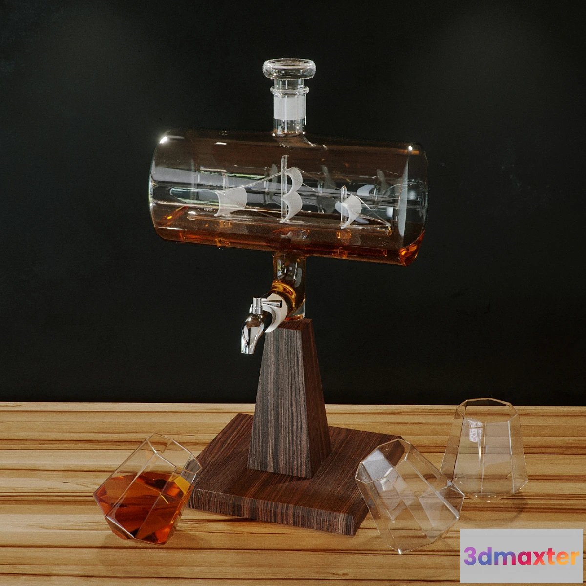 815028 - Constellation 1797 Decanter with glasses