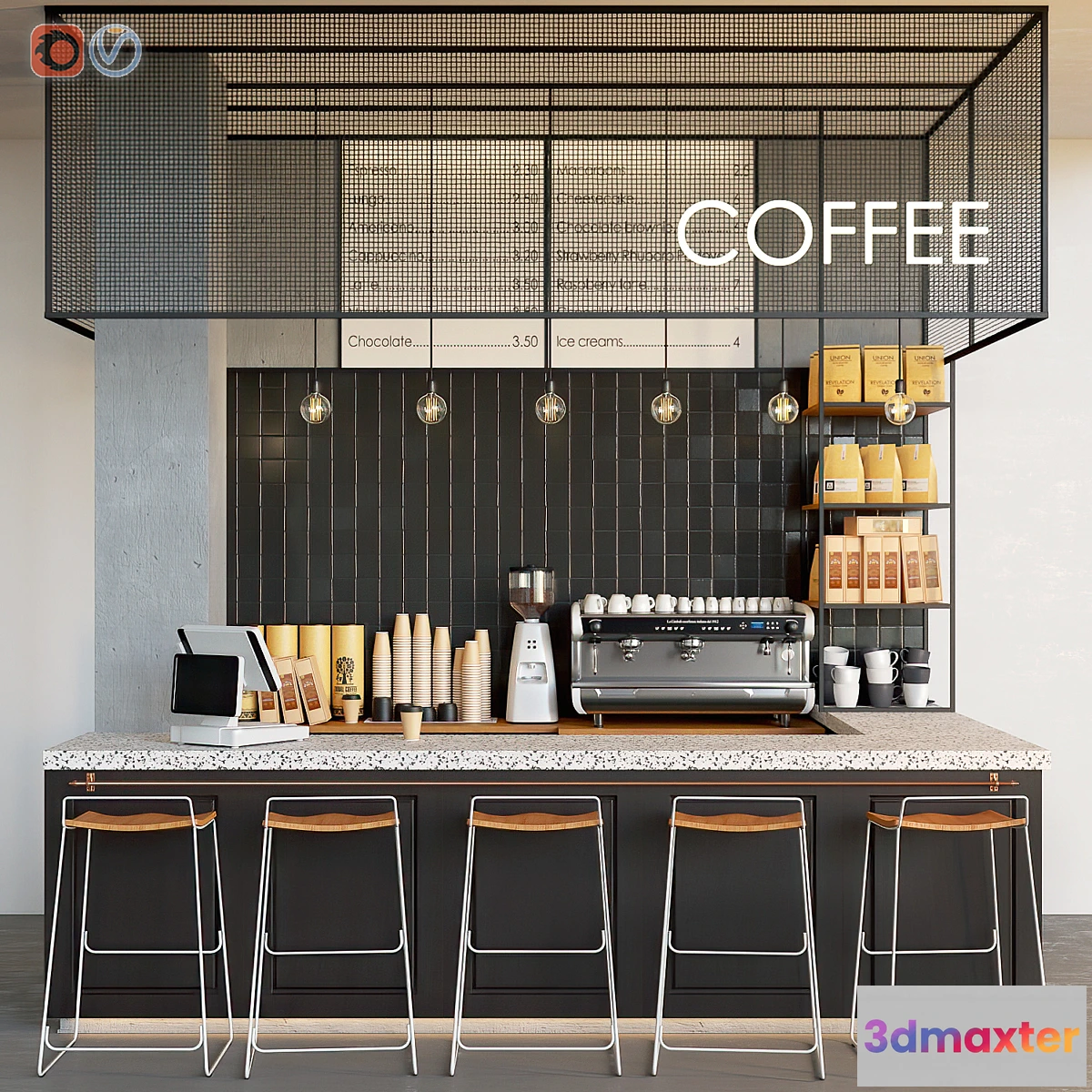 847923 - Cafe Coffeeshop Dark - No.3