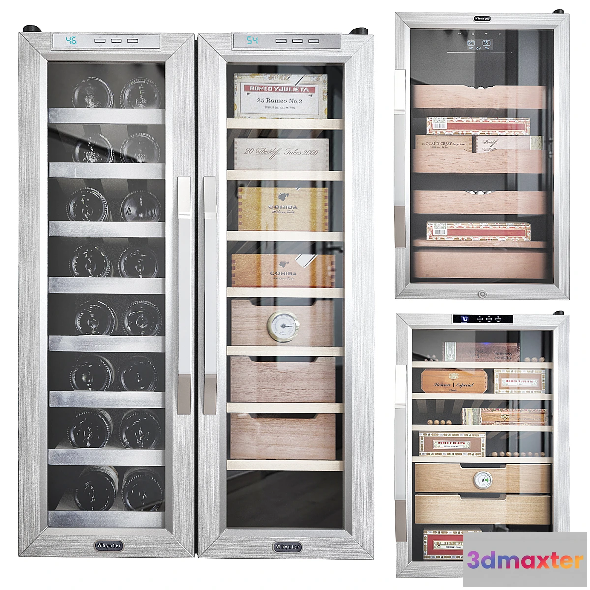 850571 - Whynter cigar cabinet - No.3