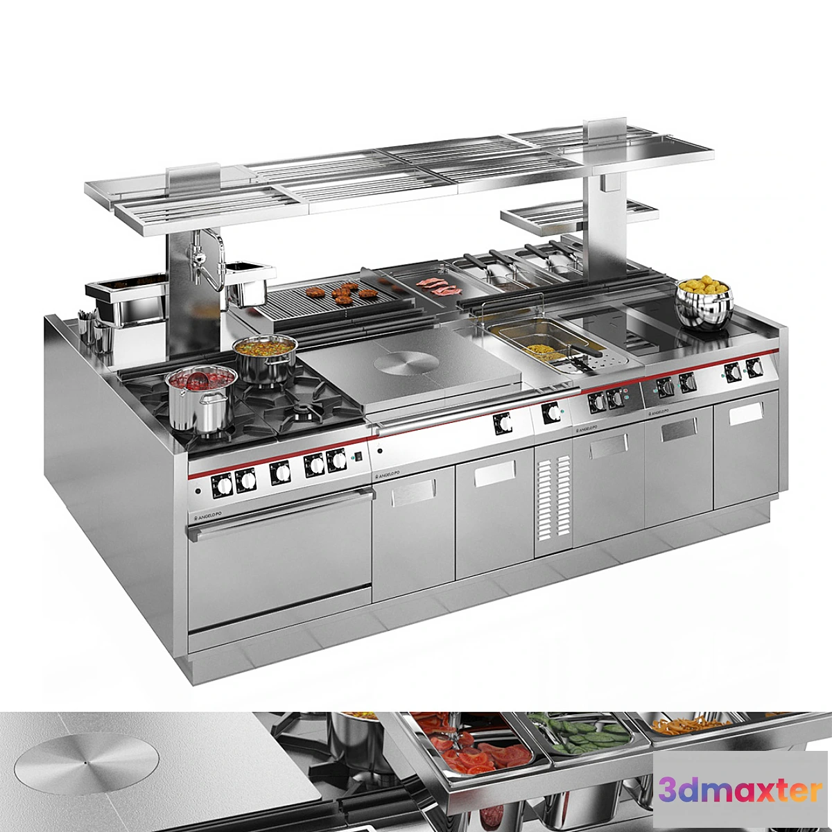 856977 - Modular Kitchen Angelo Po ICON9000 - No.3