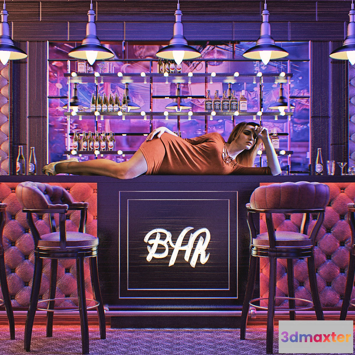 898074 - The bar at a nightclub - No.2