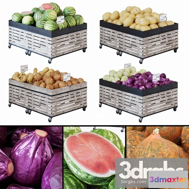 1006362 - Racks for Vegetables Fruits