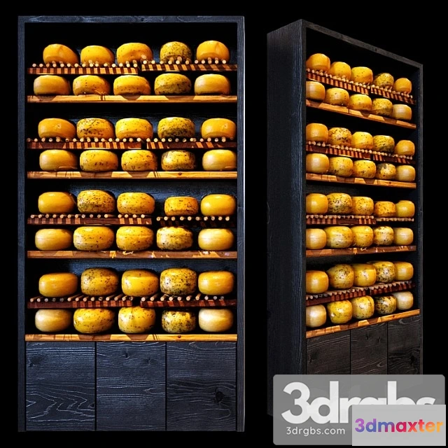 1006406 - Shelves with cheese