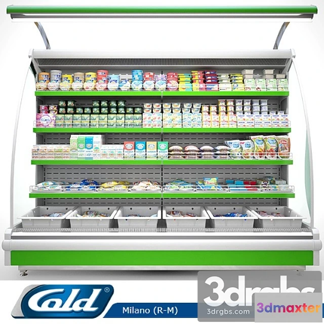 1006542 - Wall-mounted refrigerated display case
