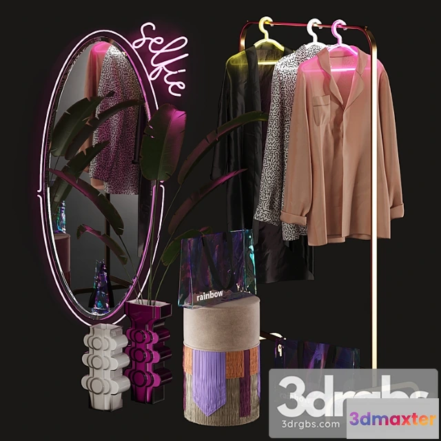 1057684 - Clothing store window display set - No.2
