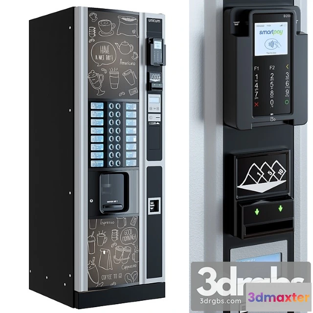 1057688 - Coffee machine. vending machine