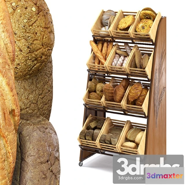 1057832 - Rack with bread