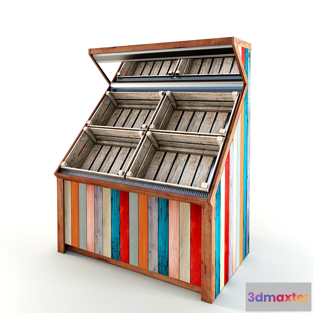 1286656 - Refrigerated Display Box 3D Max