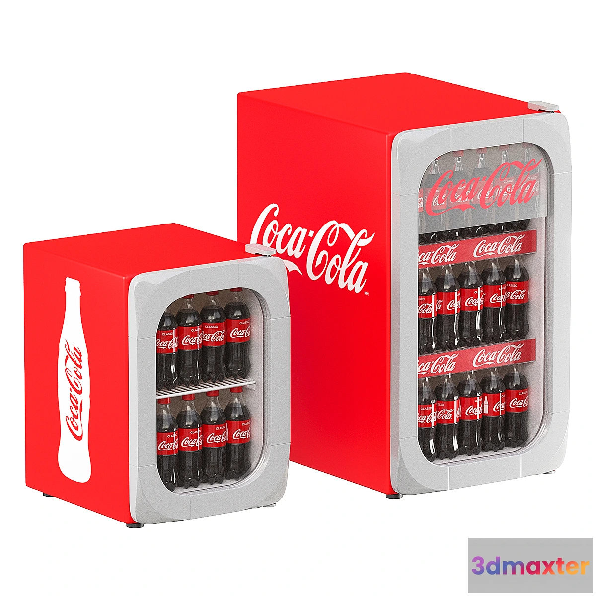 1295104 - Frigoglass mini coolers Coca-cola 3D Max