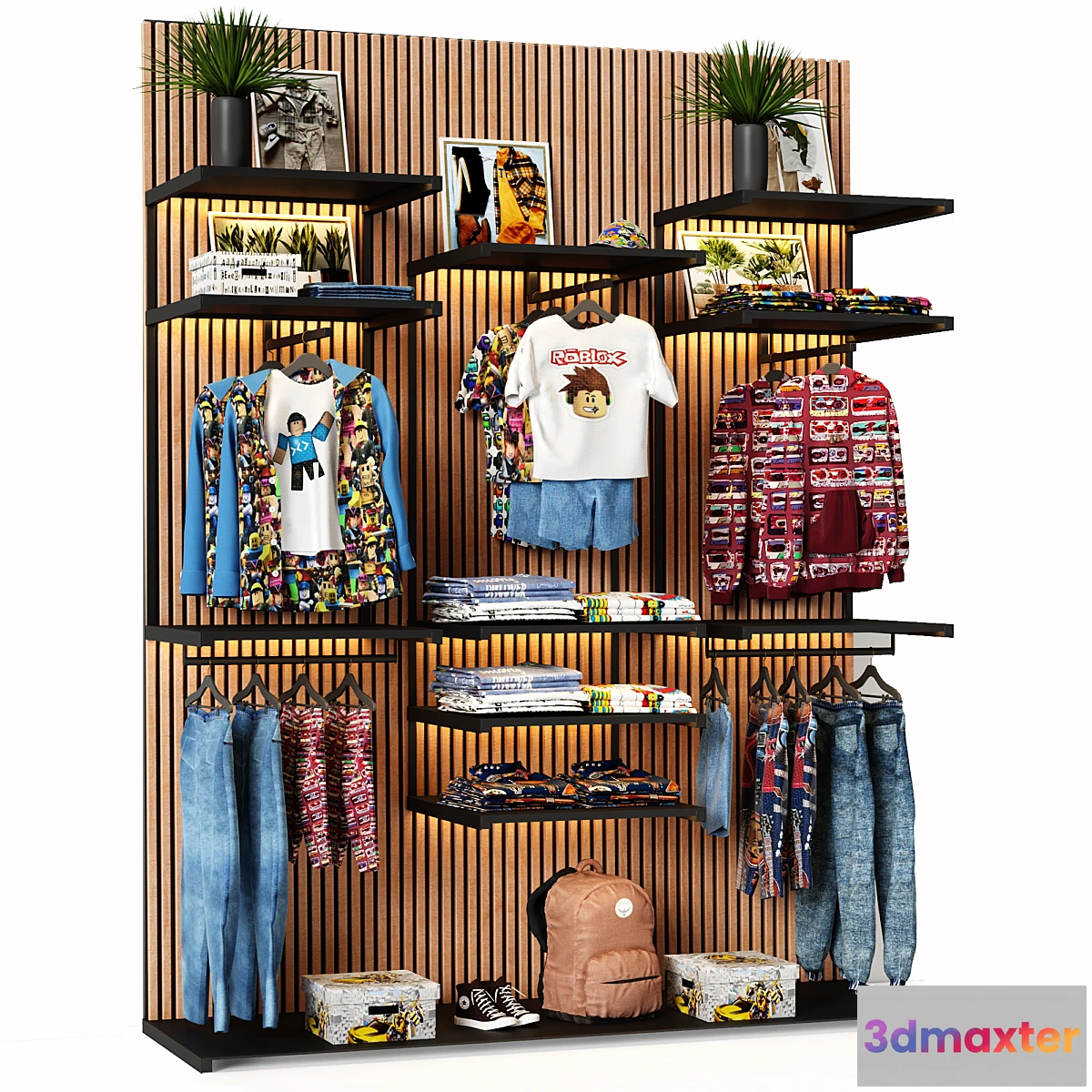 1302130 - child store hanger 8 - No.2 3D Max