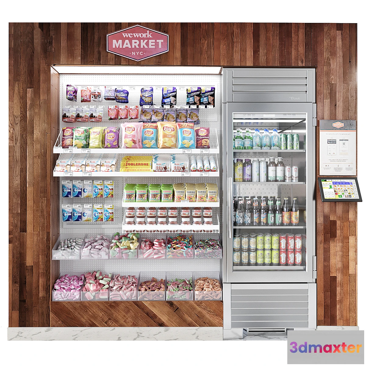 1307101 - Wework store 3D Max