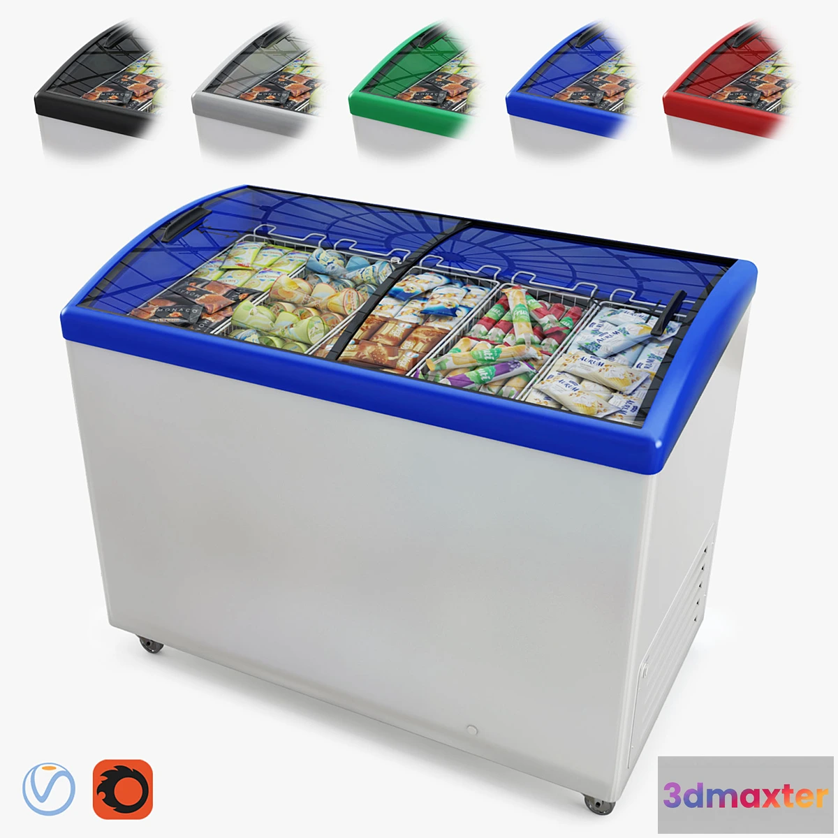 1308345 - Juka freezer - No.2 3D Max