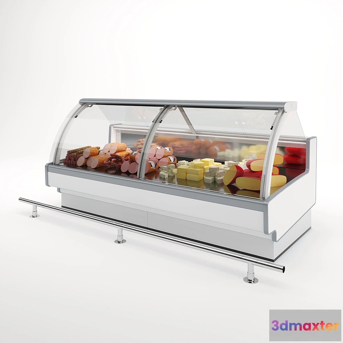 1313849 - Refrigerated display case Aurora. 3D Max
