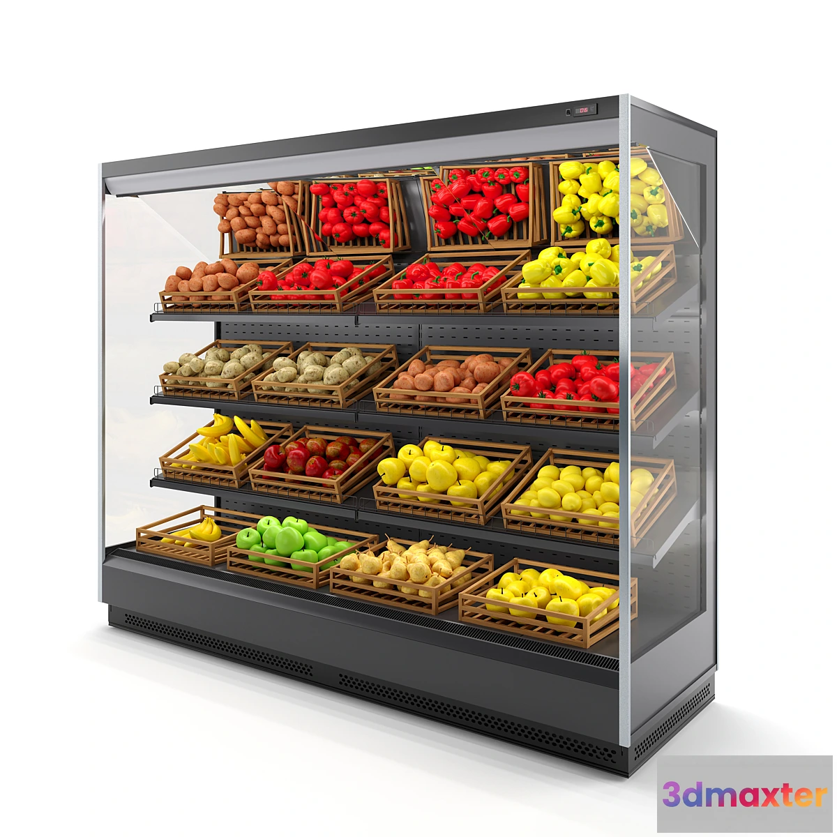 1316657 - Refrigerator Tesey Plug-in fruit and vegetable. 3D Max