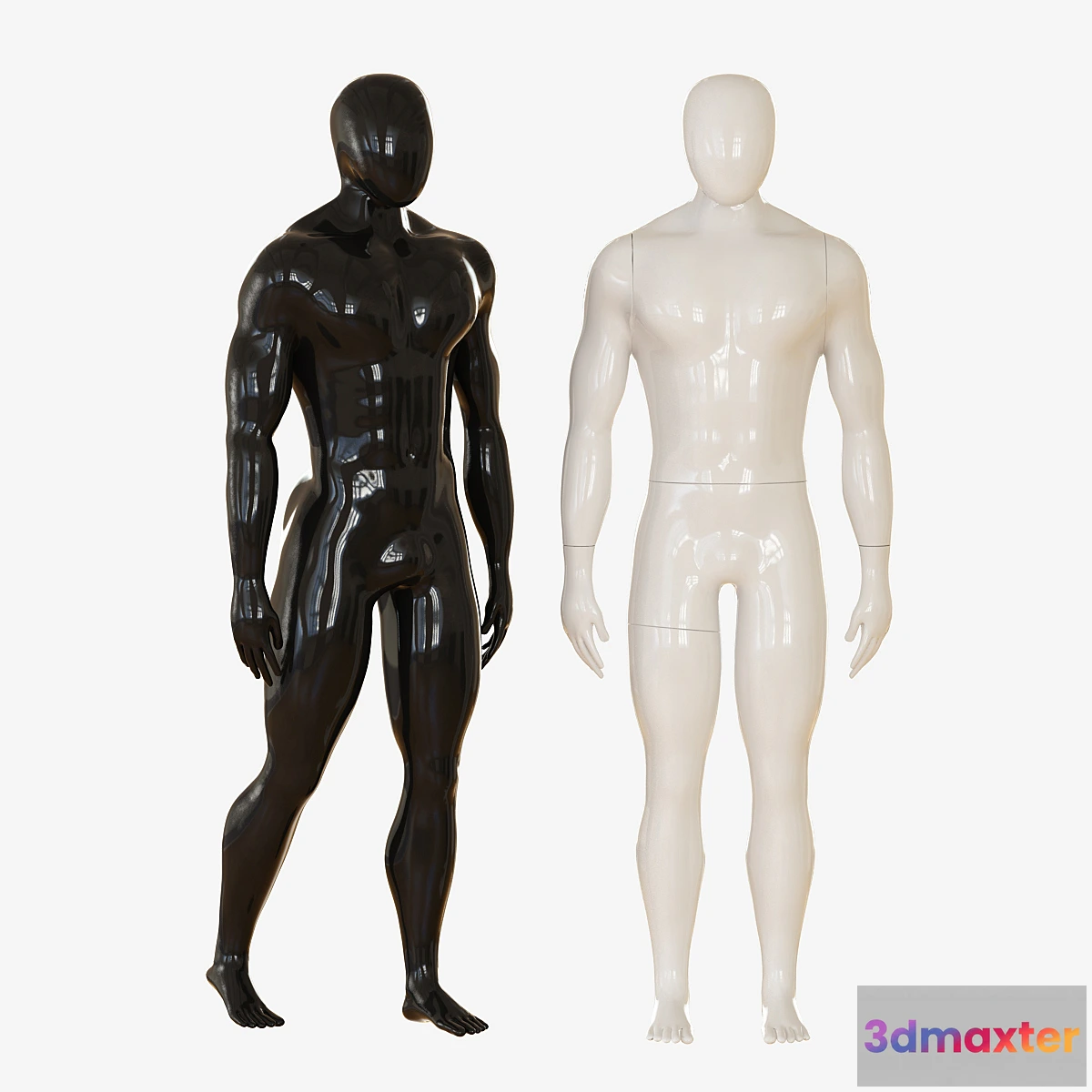 1318613 - Faceless Mannequin 3D Max