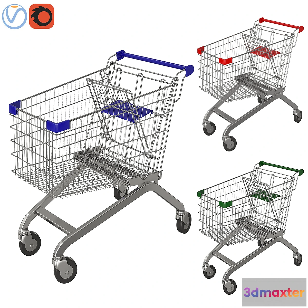 1319665 - Shopping cart - No.2 3D Max