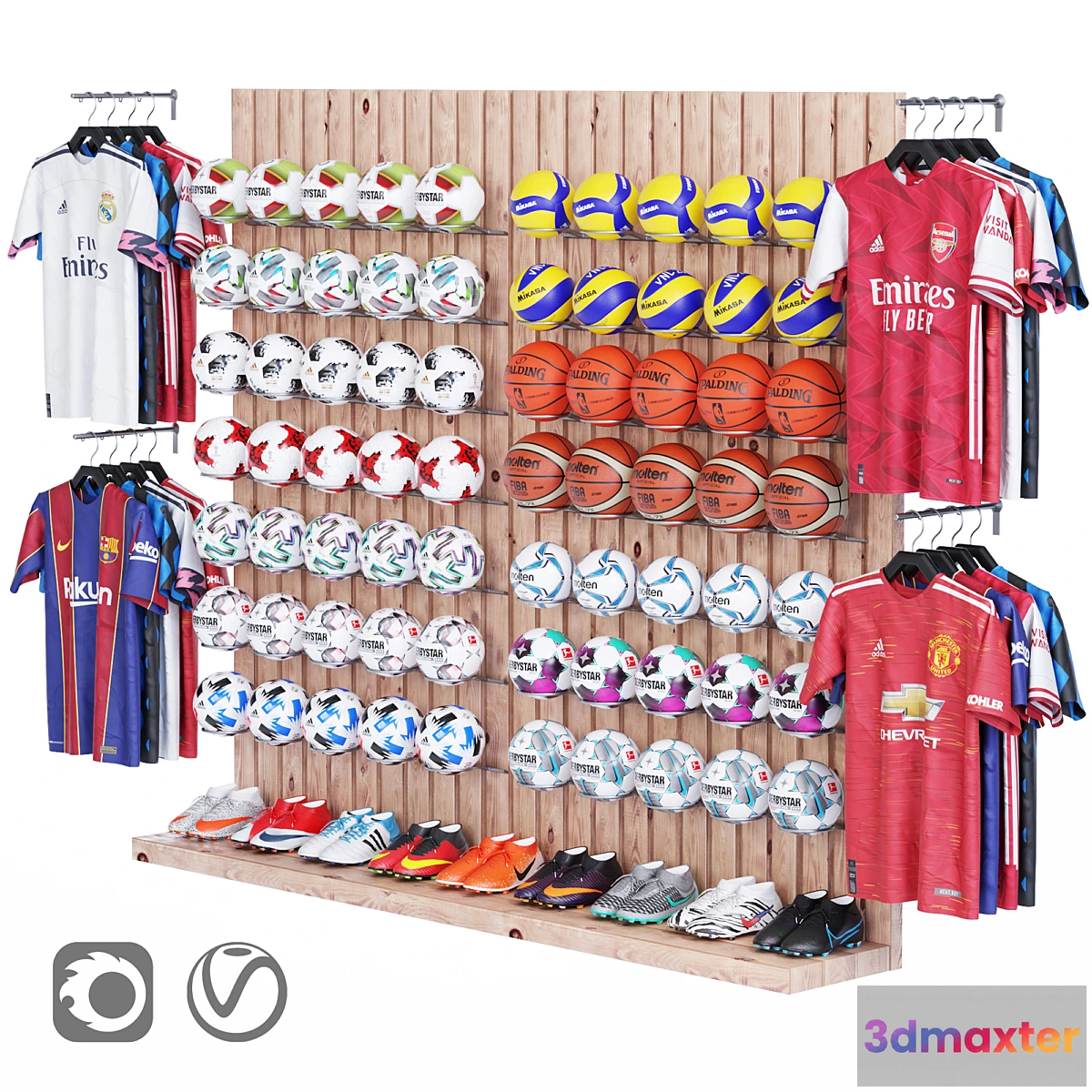 1322442 - Sport shop_01 3D Max