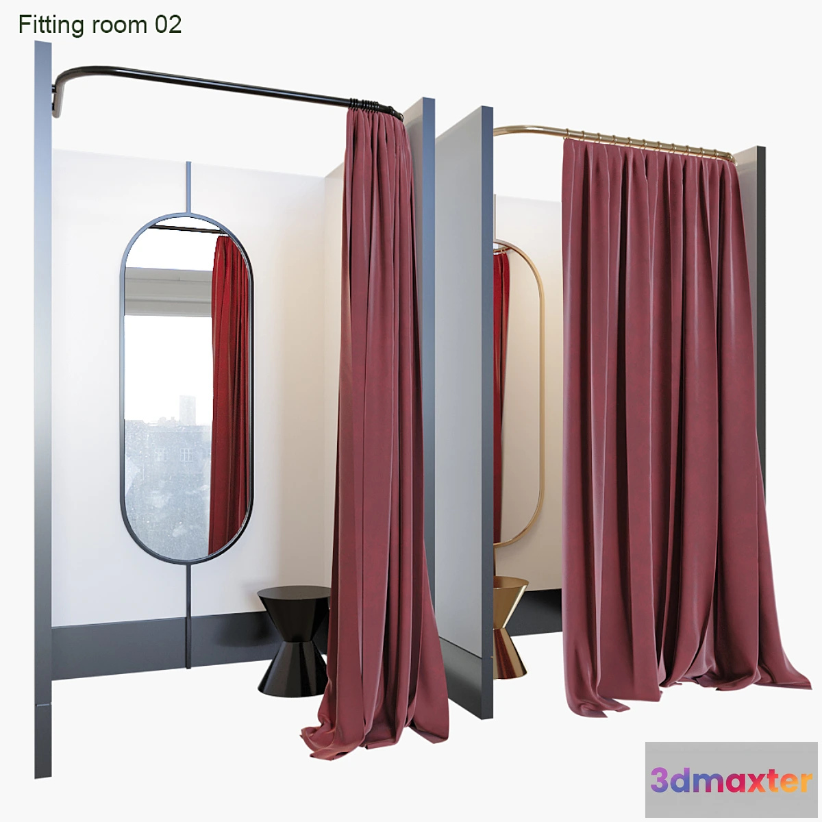 1331968 - Fitting room 02 3D Max