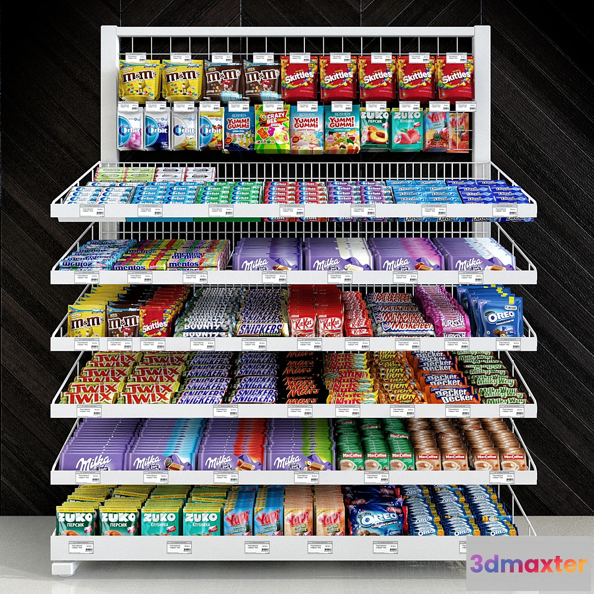 1342596 - Candy rack 3D Max