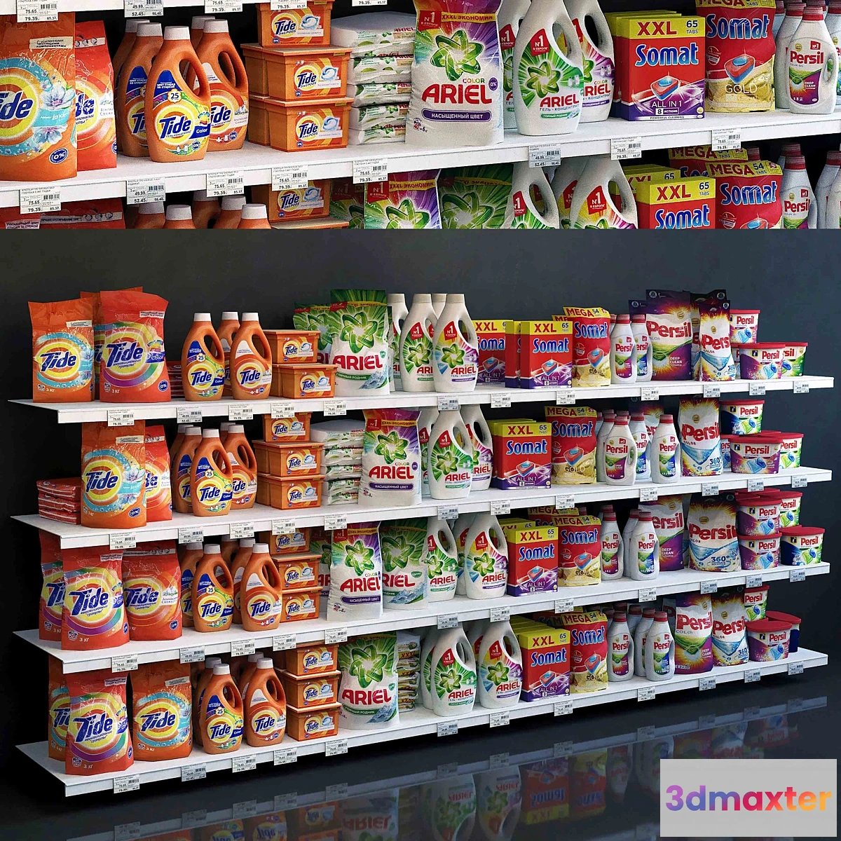 1348444 - Showcase 009. Washing powder 3D Max