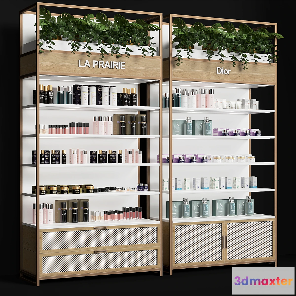 1355351 - Rack with cosmetics 3 - No.2 3D Max