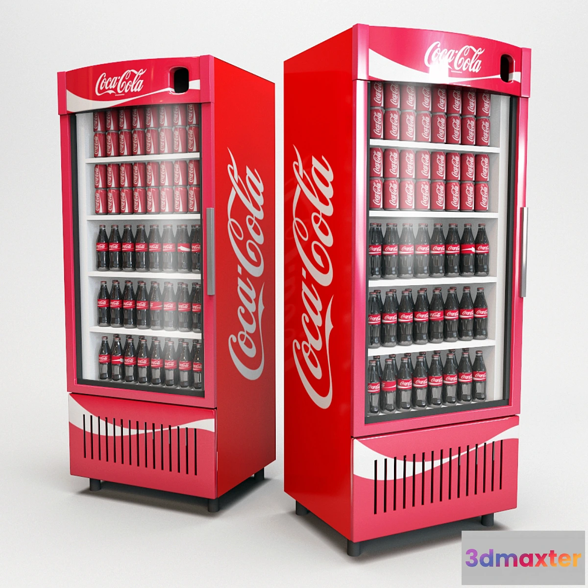 1356481 - Coca-Cola Undercounter Drinks Cooler 3D Max