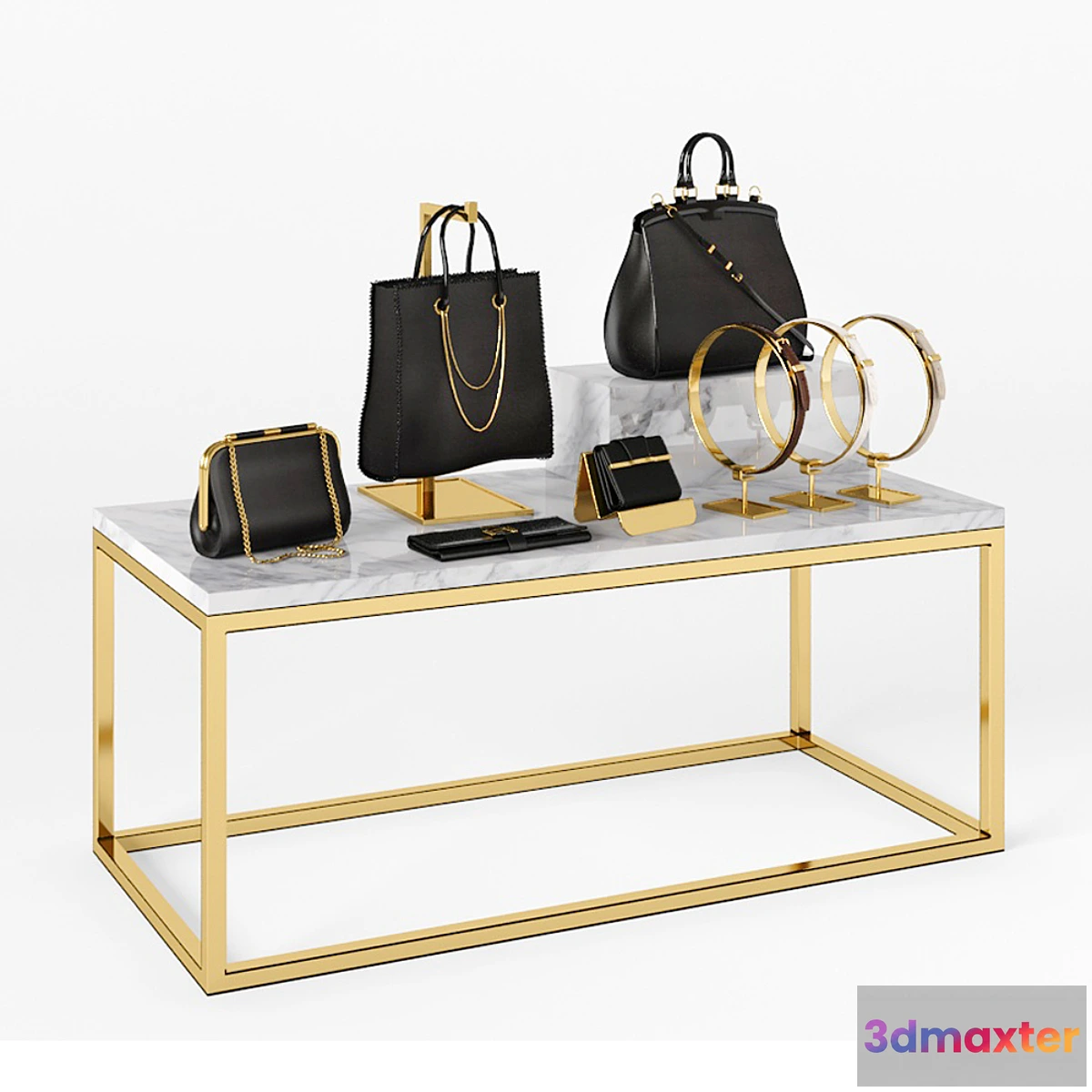 1402422 - Accessories for boutique 3D Max