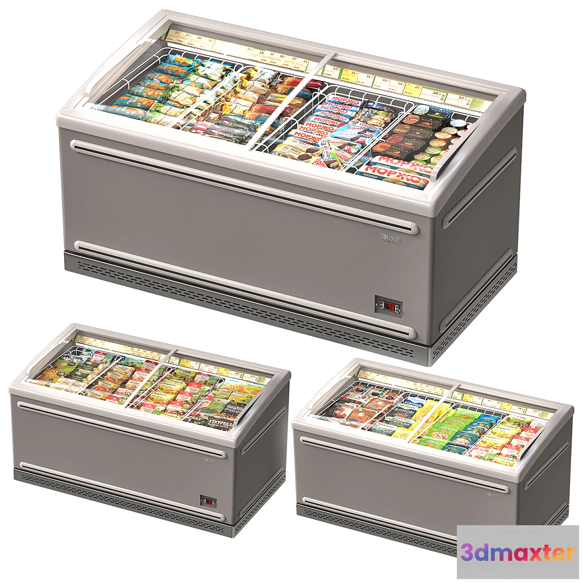 1407872 - Freezer Refrigerator 3D Max