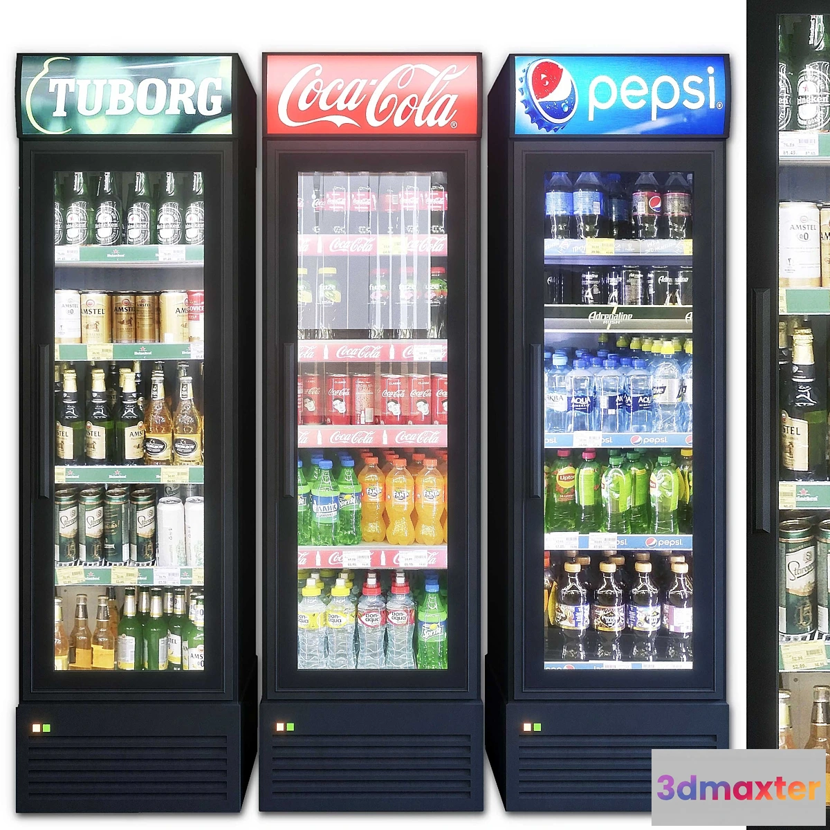 1409580 - Showcase 002. Refrigerator 3D Max