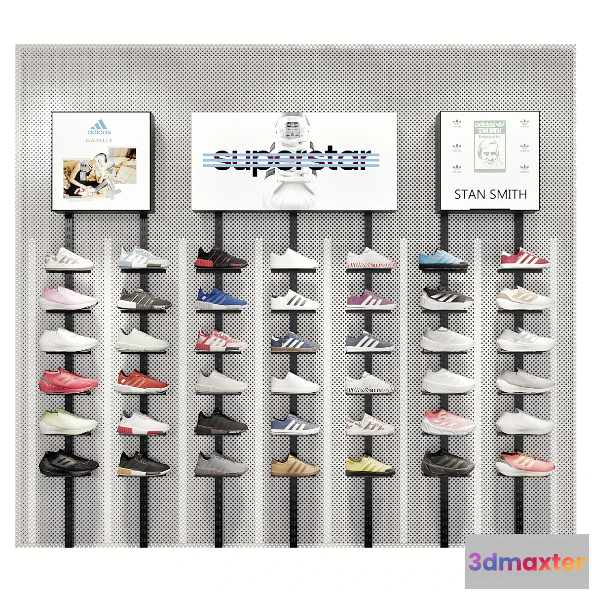 1415070 - sports shoe store 3D Max