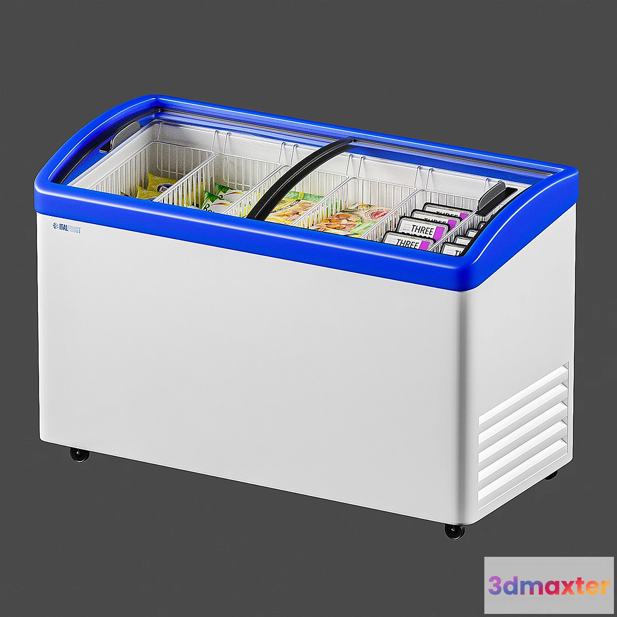 1420402 - Refrigerated chest 3D Max