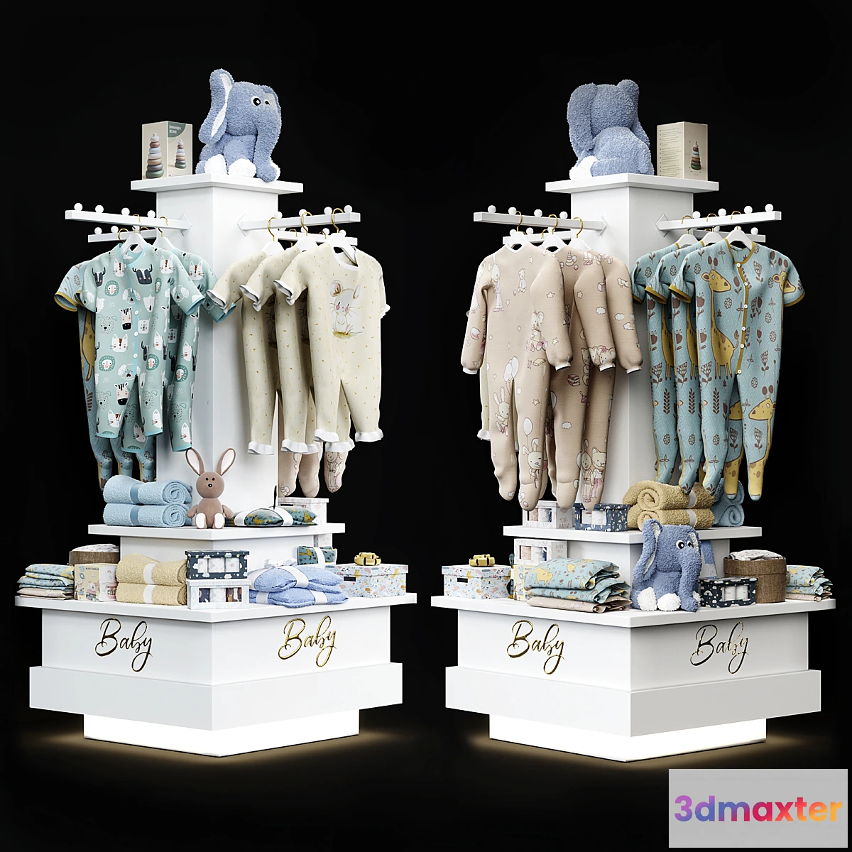 1421642 - child store hanger 10 3D Max