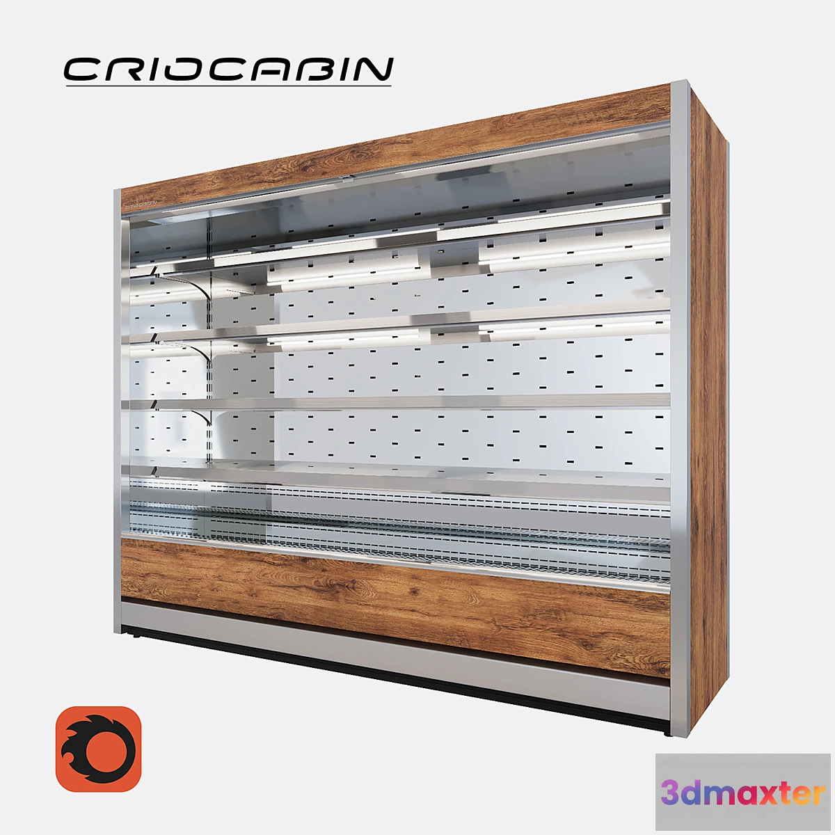 1429938 - Refrigerated showcase Criocabin ETHOS 3D Max