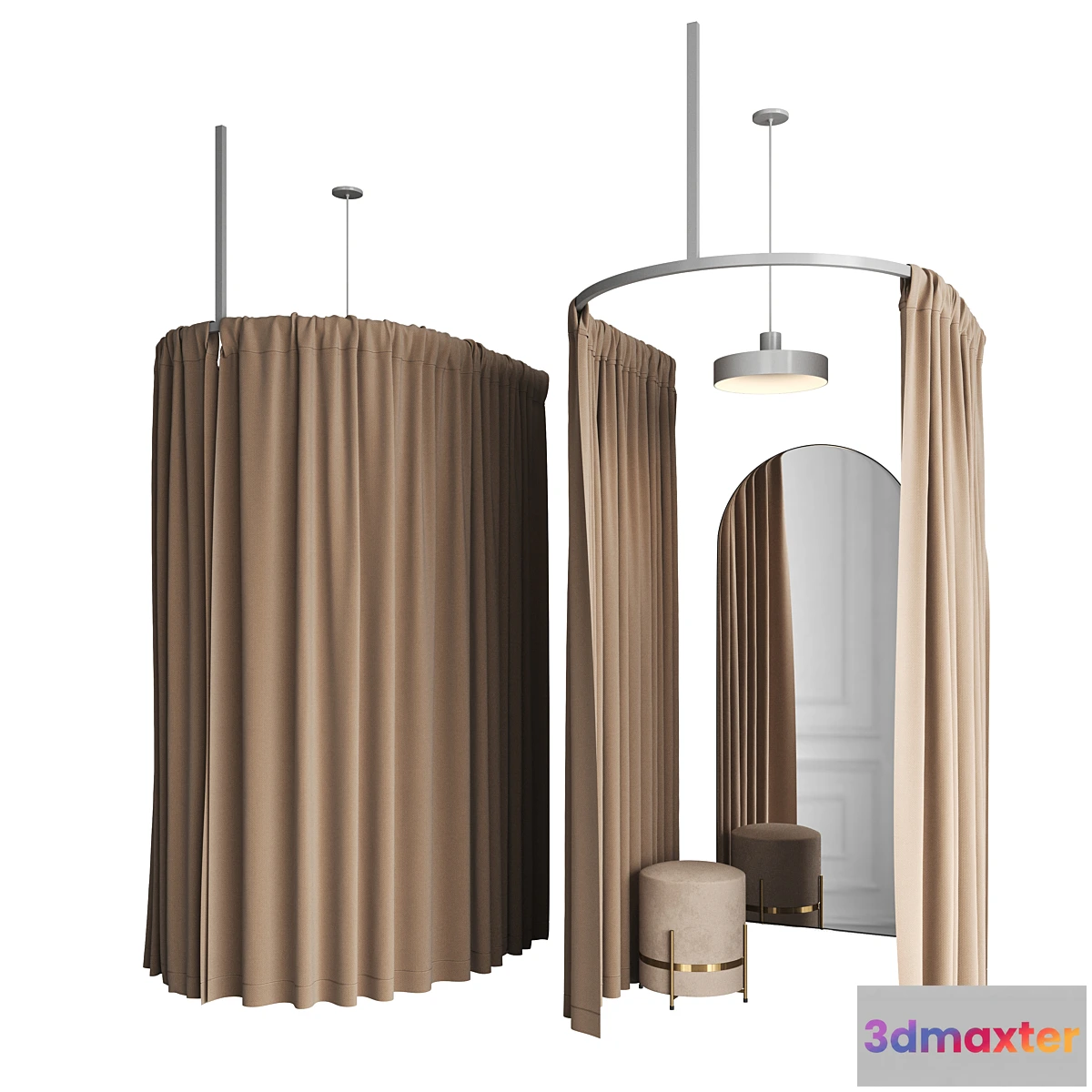 1442146 - Fitting room for a clothing store v4 3D Max