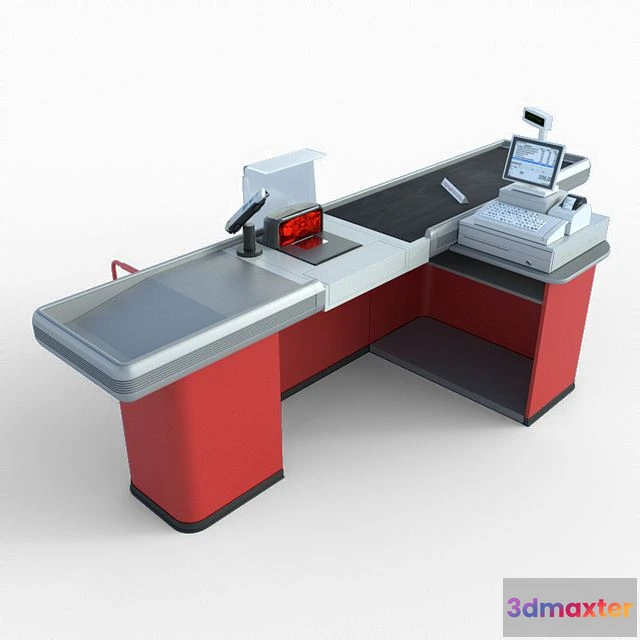 1540477 - Checkout counter Magellan 3D Max