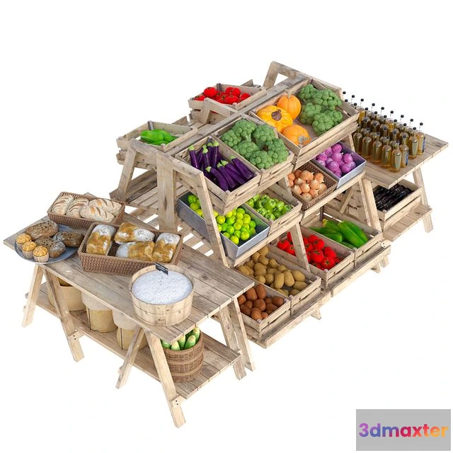 1540721 - JC Grocery Store 9 3D Max