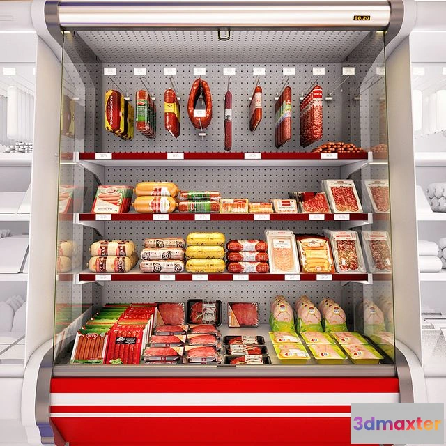 1540955 - Refrigerated showcase Fortune_2 3D Max